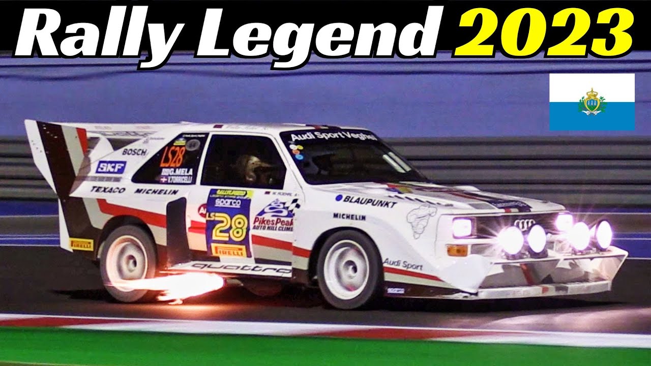 Rally Legend 2023 San Marino - Day 2 - Friday Night/Venerdì Notte - Misano Pirelli Power Stage SS2