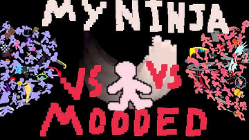 My ninja vs Modded characters YOMI Hustle