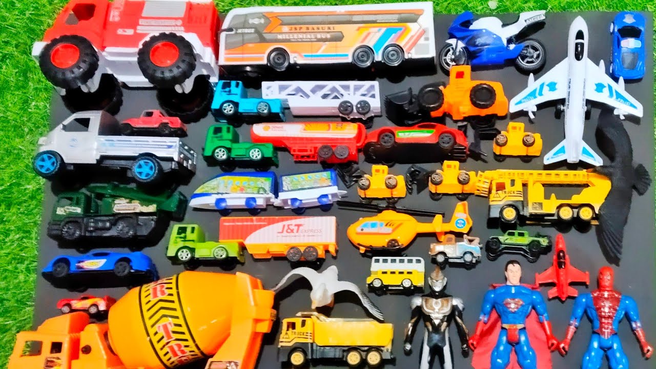Mobil Mobilan Truk Oleng , Mobil Truk Molen, Mobil Balap, Truk Pasir, Excavator,Damkar, Robot,Unggas