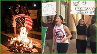 Worst of SJW anti-trump protesters compilation! #2