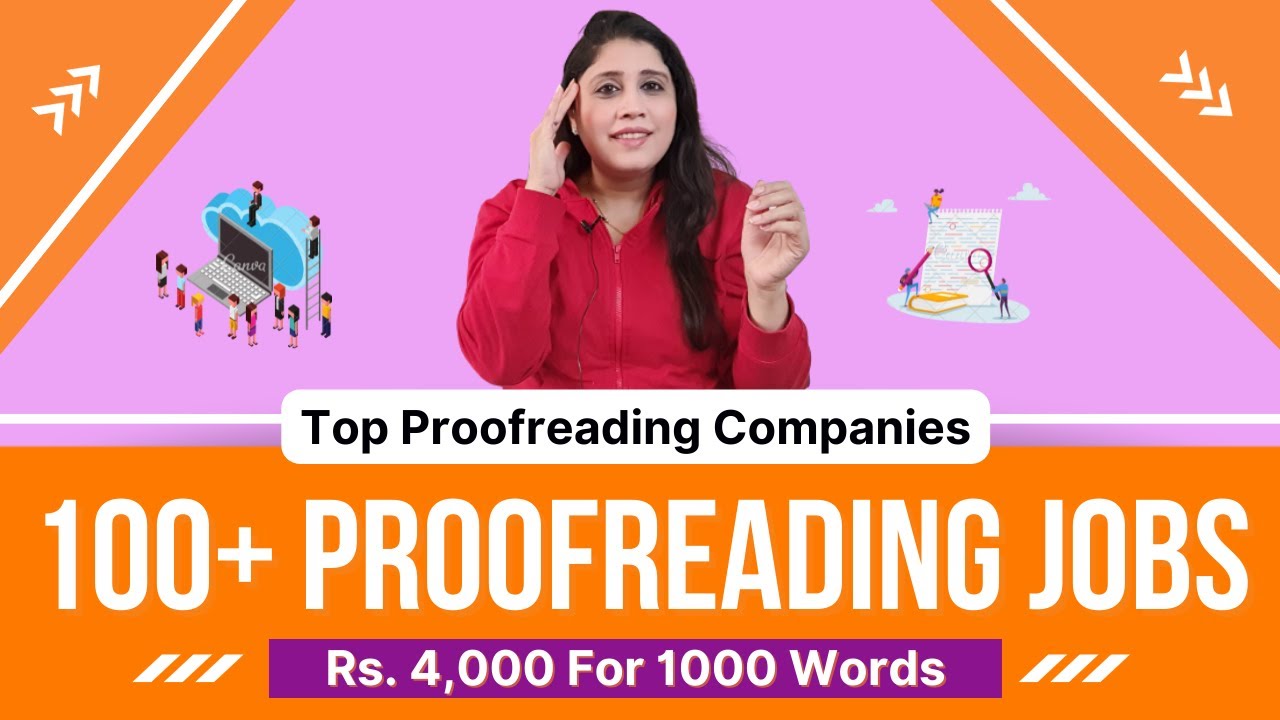 proofreading jobs work from home india