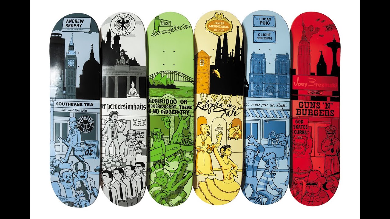 Cliché skateboards Street series