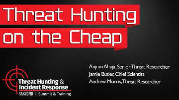 Threat Hunting on the Cheap: Threat Hunting Summit 2016