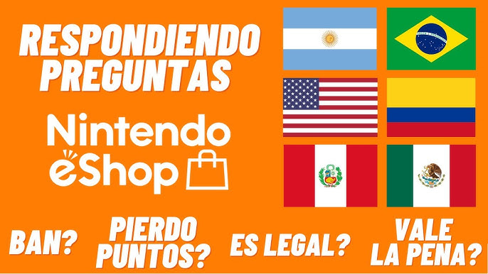 Nintendo restringe compras de la eShop argentina si lo haces fuera de dicho  país