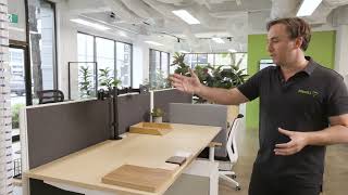 Adjustable Workstations - Jason Explains our Height Adjustable Workstation Range