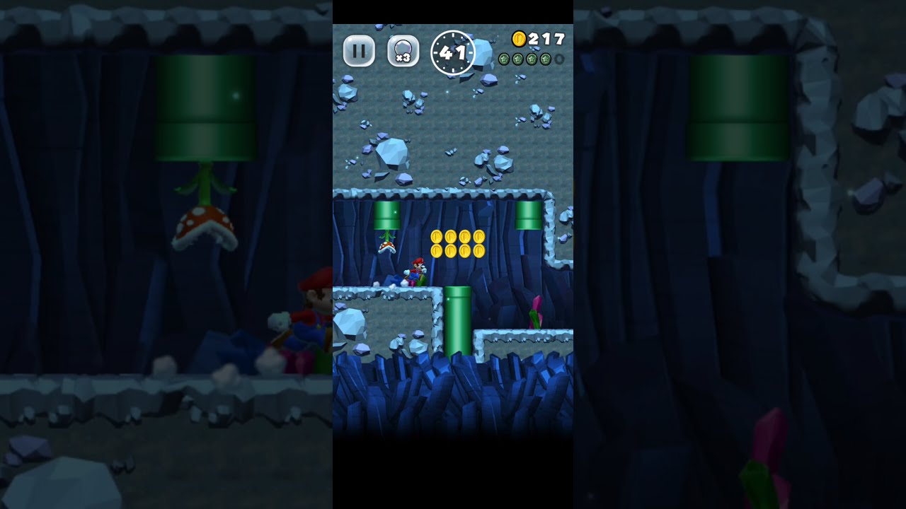 WORLD1-2 ピンク～ブラックコインの取り方 | スーパーマリオラン攻略・解析