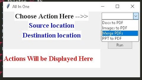 Tkinter Project - All In One File Convertor Using Python