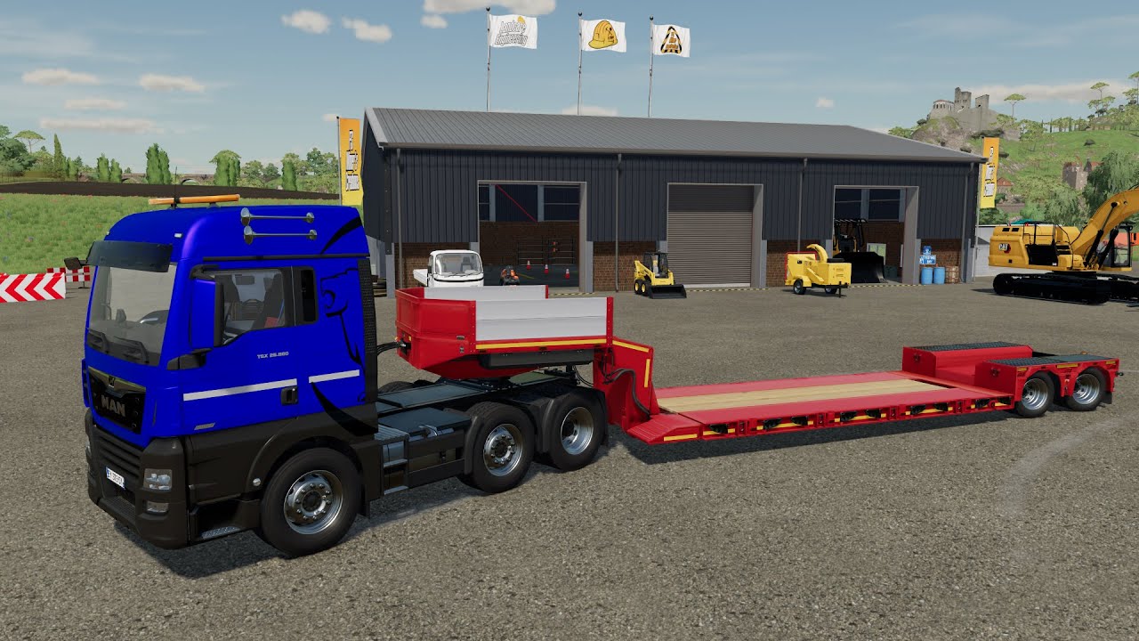 Doll 2Axle Low Loader 