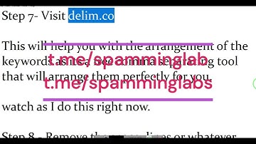 How to Make Your Own Unique HQ Keywords - Educational Use Only