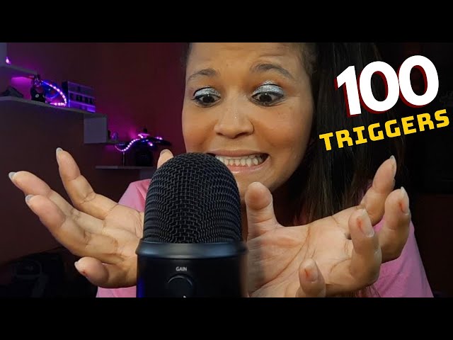 ASMR 100 FAST & AGGRESSIVE TRIGGERS ⚡️