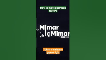 How to make seamless texture? Visit our channel!