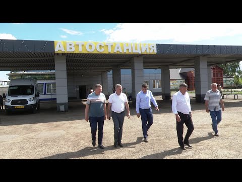 Нурлатский район с рабочим визитом посетил министр транспорта и дорожного хозяйства Татарстана