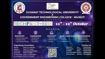 GTU Central TechFest 2022 at GECR Teaser
