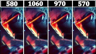 RX 580 vs GTX 1060 vs GTX 970 vs RX 570 | Tested 13 Games |
