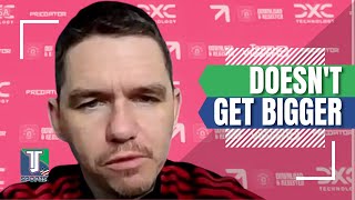 Doesn't get BIGGER than Manchester United Women's vs Chelsea Women's   -Marc Skinner