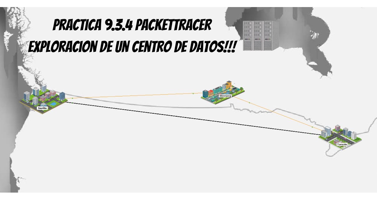 Practica 9.3.4 PacketTracer - Exploracion de un Centro de Datos