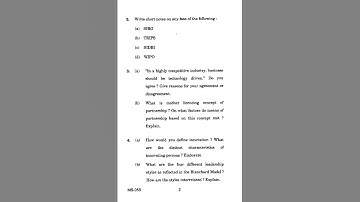 MS 58  IGNOU December 2019 Question