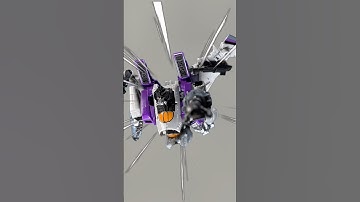 Transformers Studio series Skywarp Transforming Stopmotion #shorts