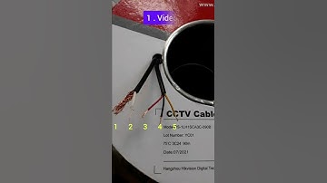 The Best CCTV Cable 👌👍 #hikvision #electronic #electrical #cctv #shorts
