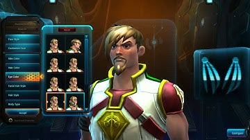 Wildstar Character Creation - Dominion - Male Cassian