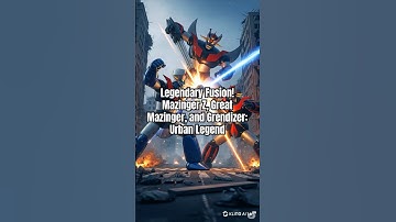 Legendary Fusion! Mazinger Z, Great Mazinger, and Grendizer: Urban Legend