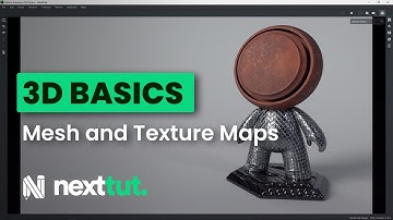 3D BASICS | Mesh and Texture Maps usage and importance