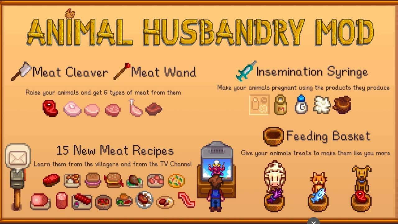 Stardew Valley Butcher Mod