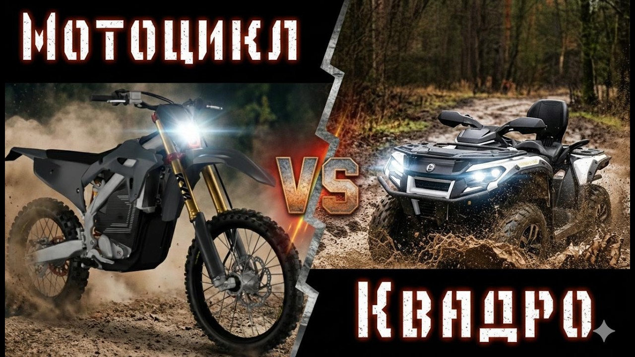 Мотоцикл ЧИ квадроцикл. Що обрати?