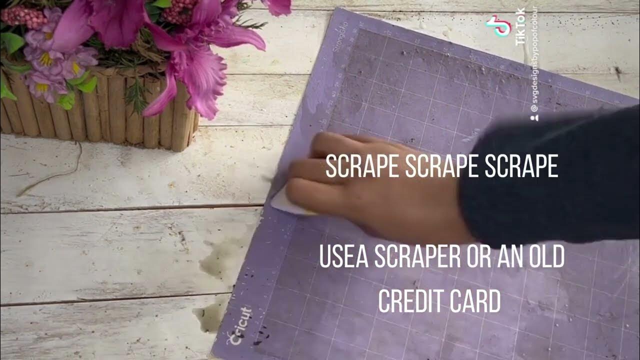 How to make Cricut mats sticky again? 5 easy hacks Cricut tips for beginners YouTube