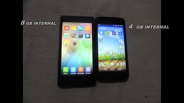 Comparison Between Redmi 1s and Canvas A1