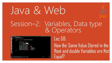 How the Same Value Stored in the float and double Variables are Not Equal?