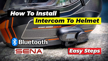 Intercom Helmet | Installation Guide | SENA Intercom 2021 | Beyond The Rides