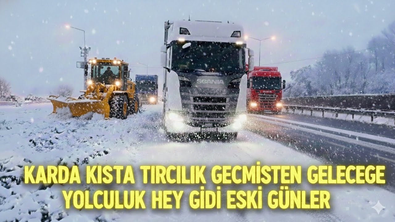 KARDA KIŞTA MÜCADELE BİR ZAMANLAR BÖYLEYDİ ÇOK YAĞDIĞI ZAMANLAR