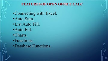 Class 11 Computer Application Chapter 7 Working With Open Office Calc Part 1