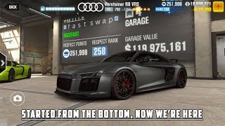 CSR Racing 2 | My CSR2 career, mistakes and tips (+24h Spa pics and vids)