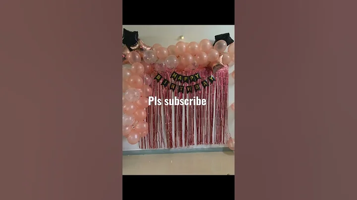 #diy Birthday decoration items from Amazon || #birthday decorations