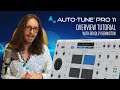 Autotune pro 11  tutorial with bradley denniston