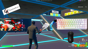 ⭐️Unboxing Gamakay X Naugh Shark NS68⭐️ASMR Chill 🤩3V3V3 Go Goated 🎧 Satisfying Fortnite 360FPS 4K⭐️