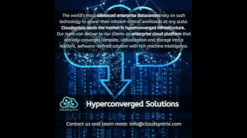 Hyperconverged Solutions