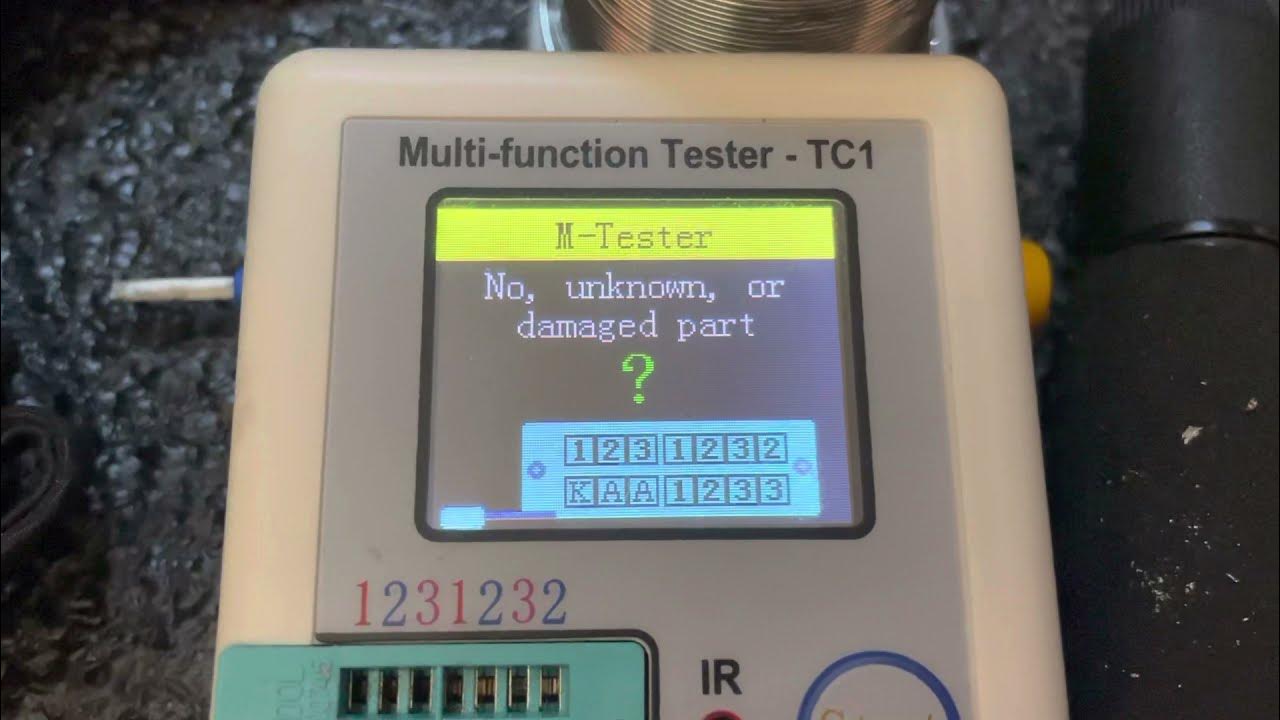 Multifunction tester TC1 Como recalibrar YouTube