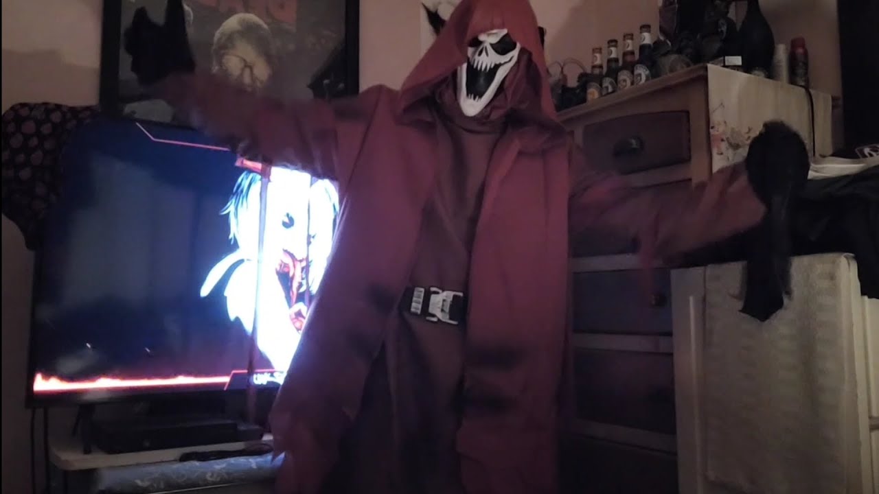 Dead by Daylight viper ghostface costume - review - YouTube