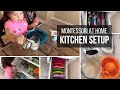 MONTESSORI AT HOME Toddler Kitchen Setup
