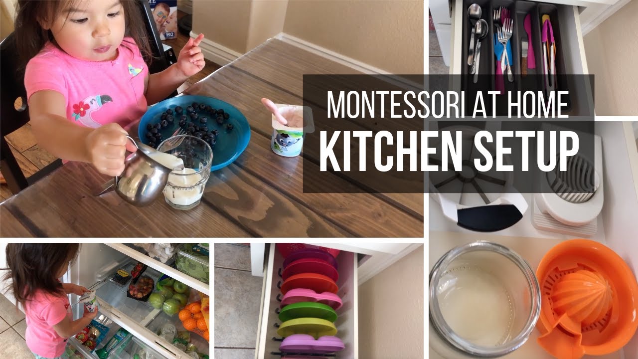 Our Montessori Home Kitchen Tools