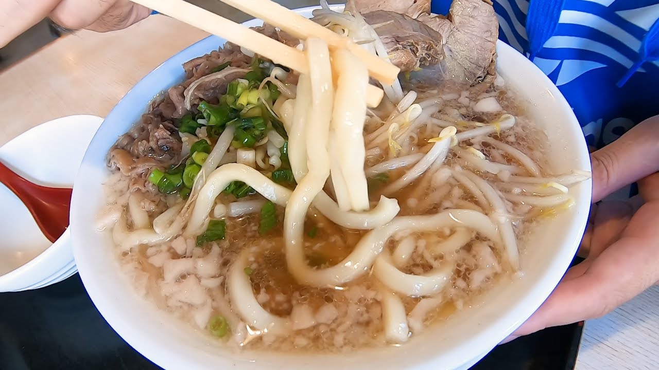 これが二郎系うどん!!驚愕の『増し』の量!!ボリューム満点!!讃岐うどん
