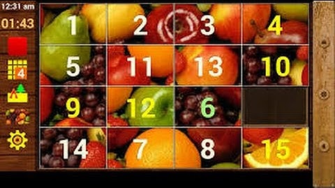 Slide Puzzle - Android Gameplay