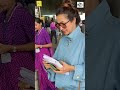 Malaika Arora flying from Mumbai spotted at Mumbai airport