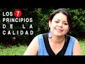 Los 7 principios de calidad | Hablemos de Calidad