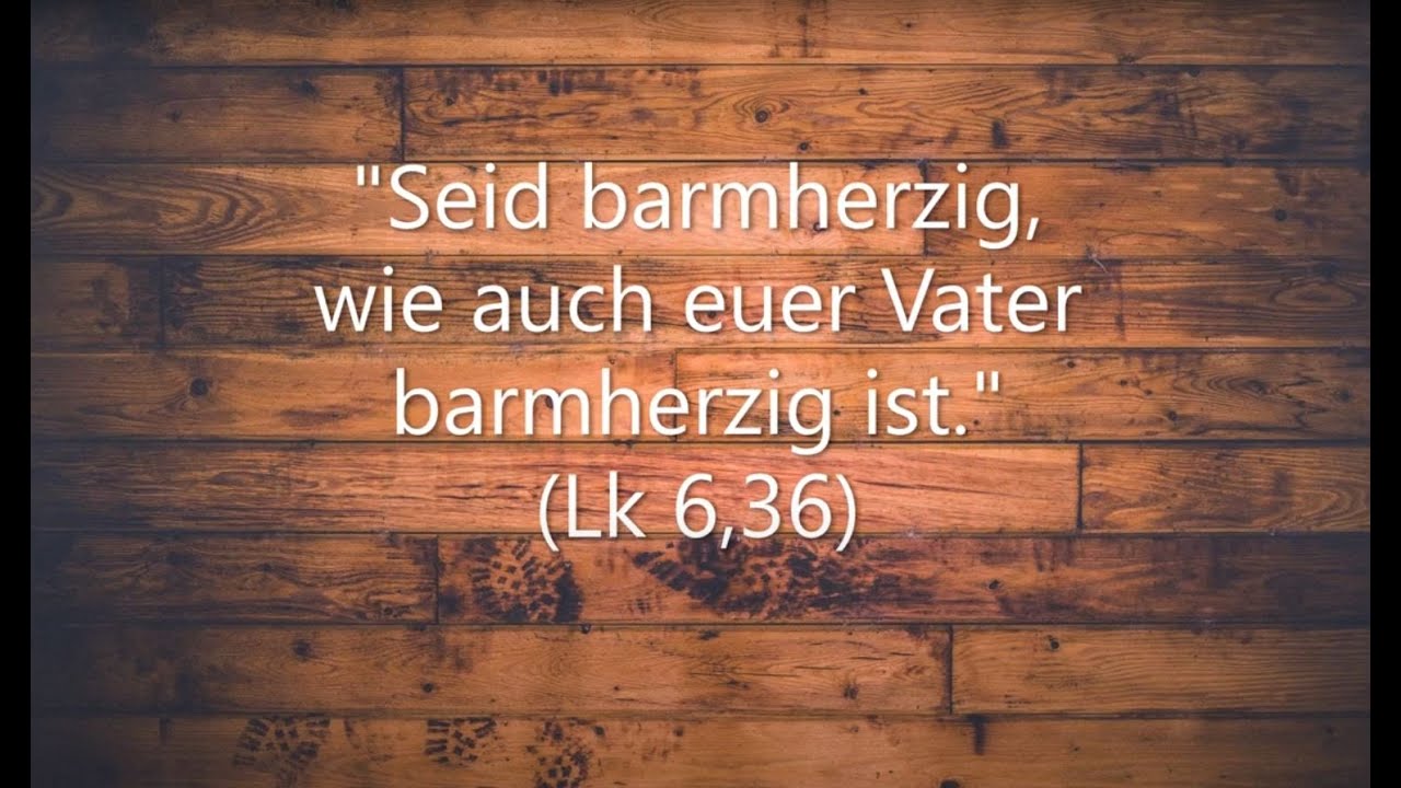 Barmherzig (Lied zur Jahreslosung 2021) – Pfr. Dr. Rouven Genz