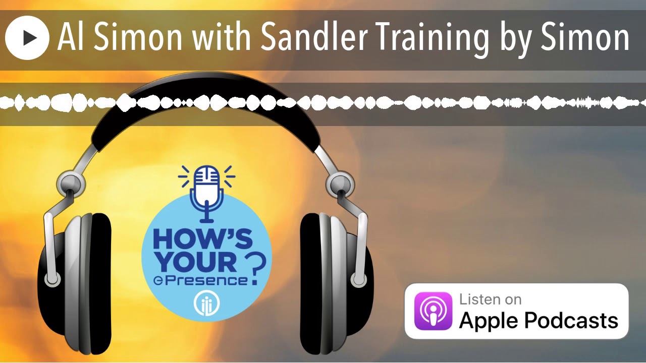 Al Simon with Sandler Training by Simon YouTube