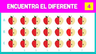 ENCUENTRA EL DIFERENTE  PRUEBA AGILIDAD VISUAL  ENCUENTRA EL EMOJI DIFERENTE